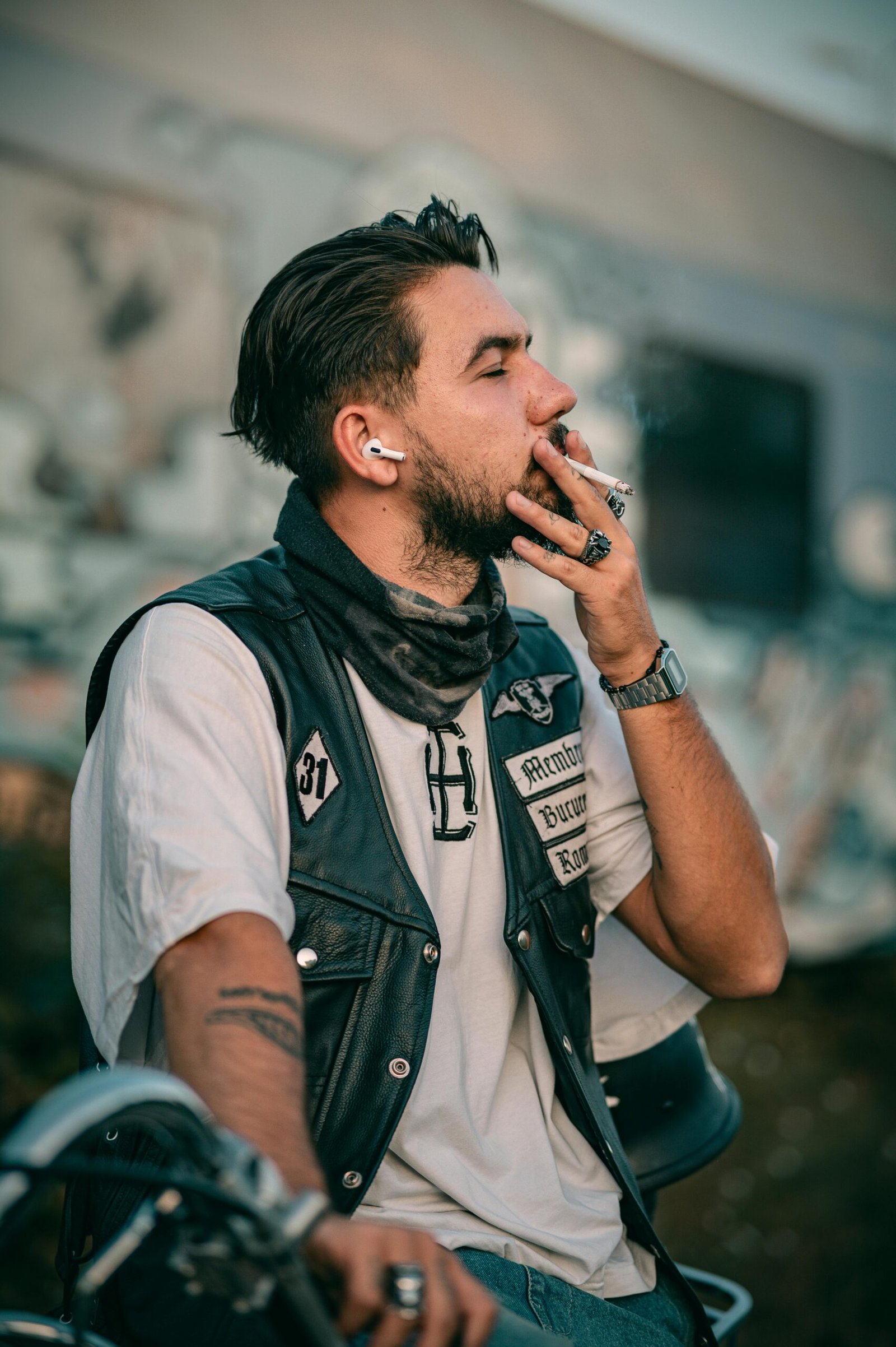 Leather Vest